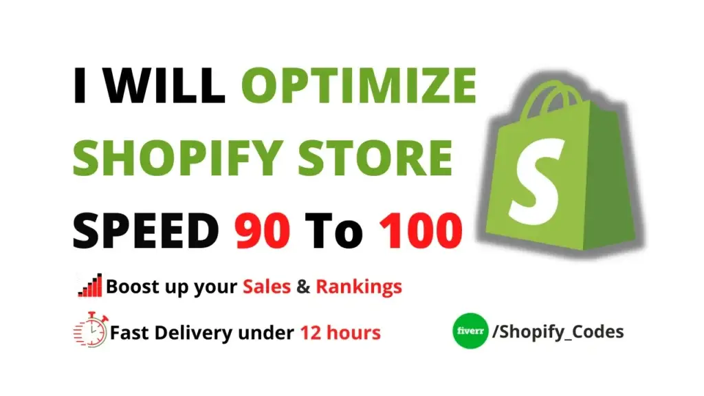 do shopify speed optimization and increase conversion rate