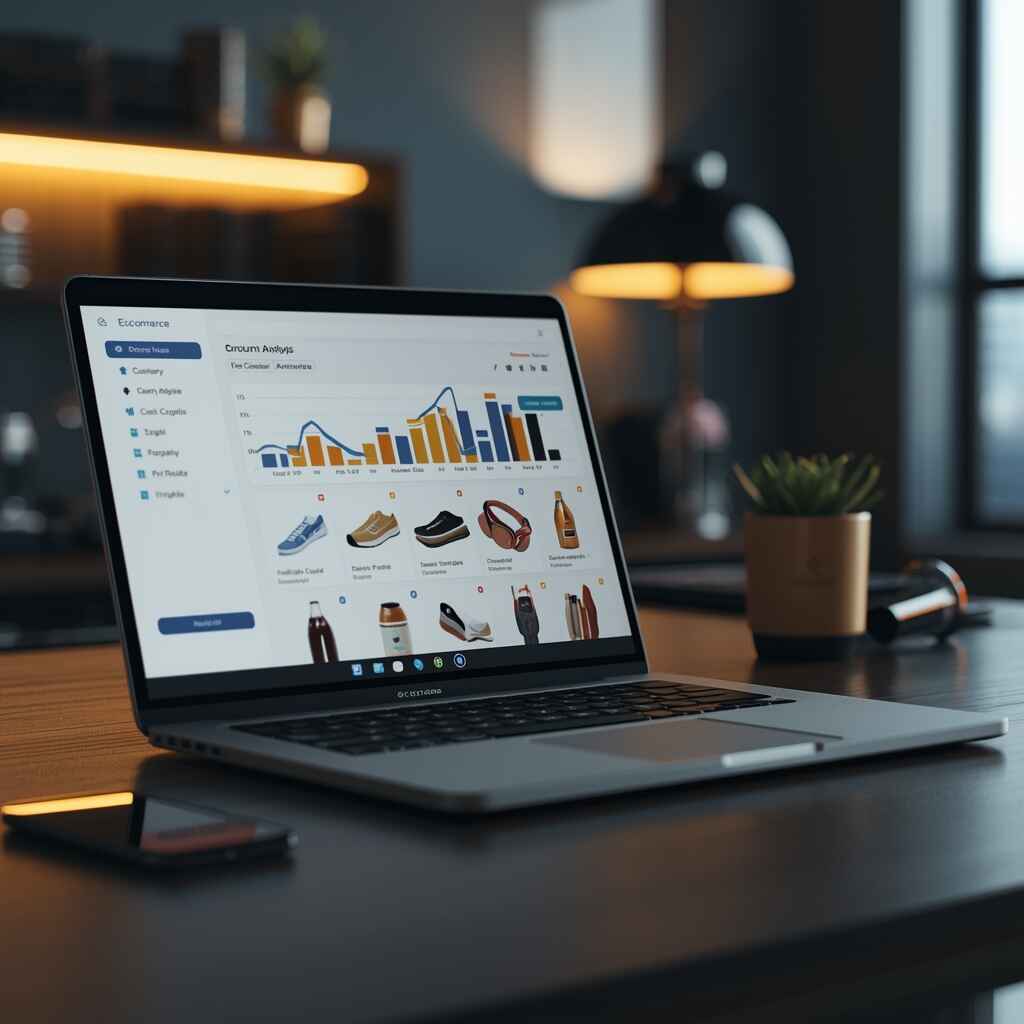 what is ecommerce marketing shown through online store analytics