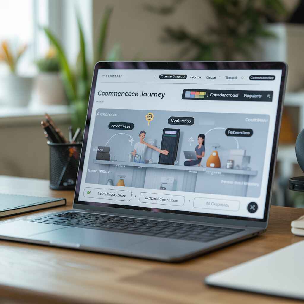 customer journey in ecommerce from awareness to repeat purchase