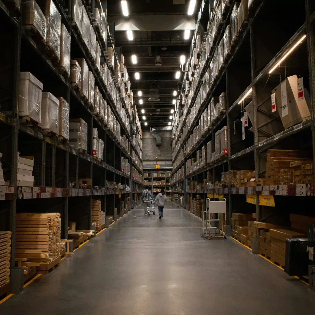 stock of the inventory in the factory ready to sell